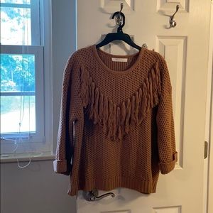 Mustard Seed Sweaters - Rust orange cable knit sweater Mustard Seed Sweaters - Rust orange cable knit sweater